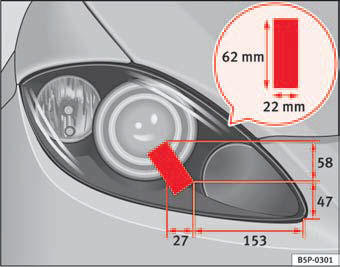 Fig. 134 Right headlight