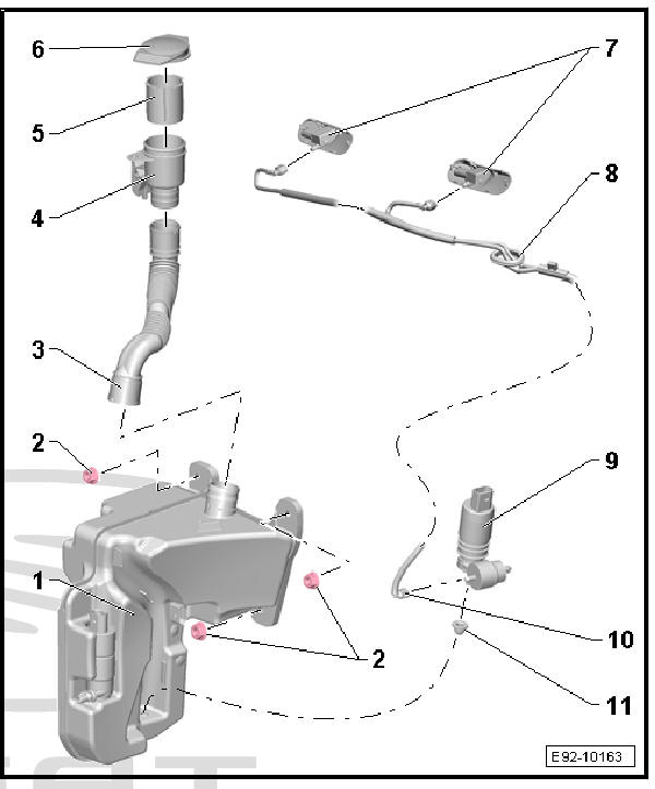 Windscreen wash/wipe system