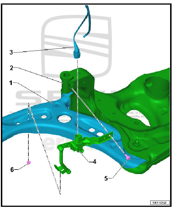 Self-levelling suspension