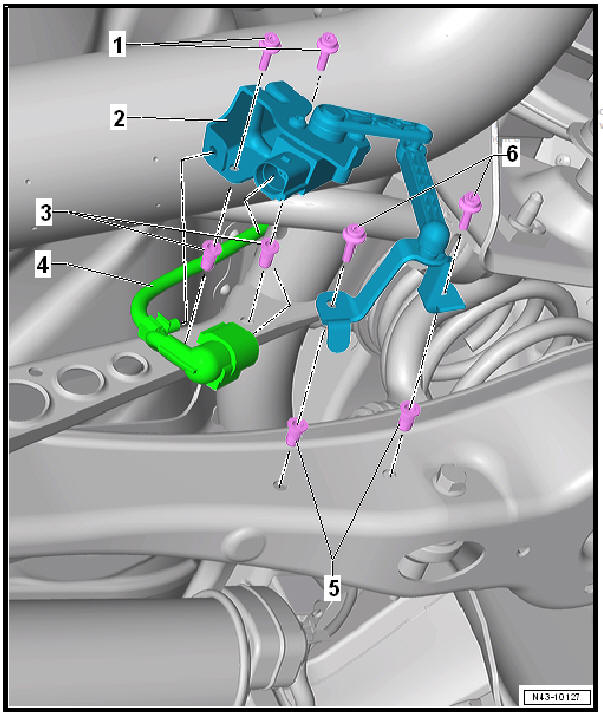 Self-levelling suspension