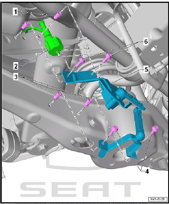 Self-levelling suspension