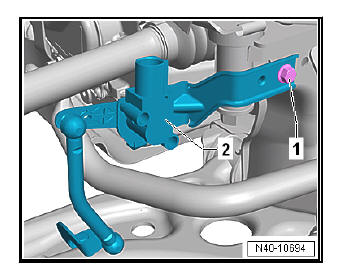 Self-levelling suspension