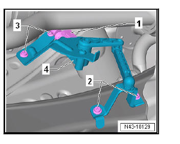 Self-levelling suspension