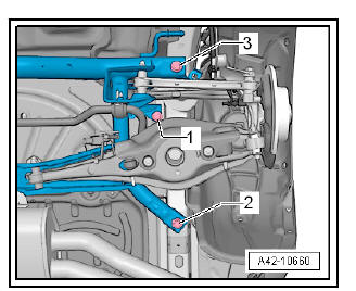 Rear suspension