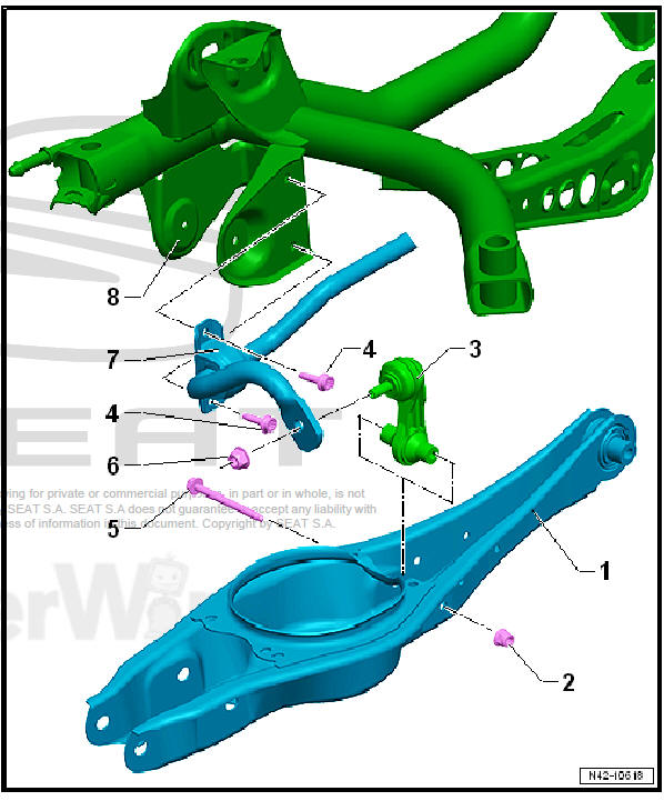 Rear suspension