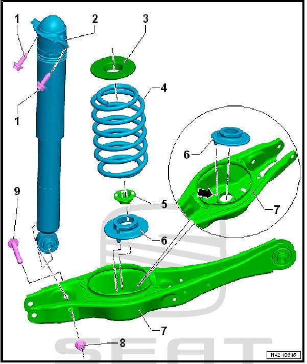 Rear suspension