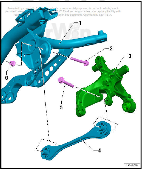 Rear suspension