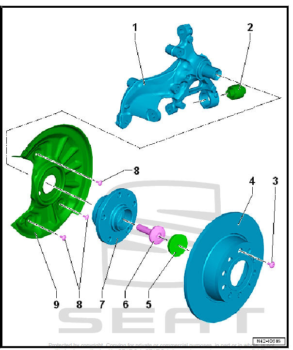 Rear suspension