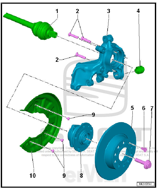 Rear suspension