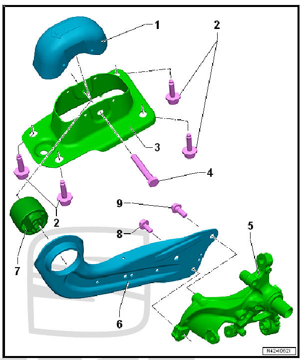 Rear suspension