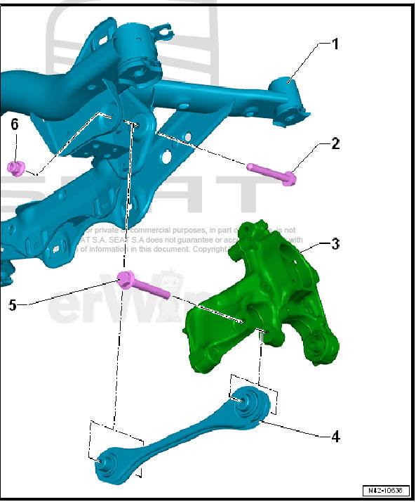 Rear suspension