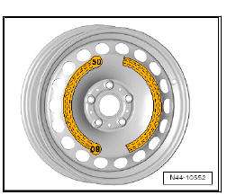 Wheel rims and tyres