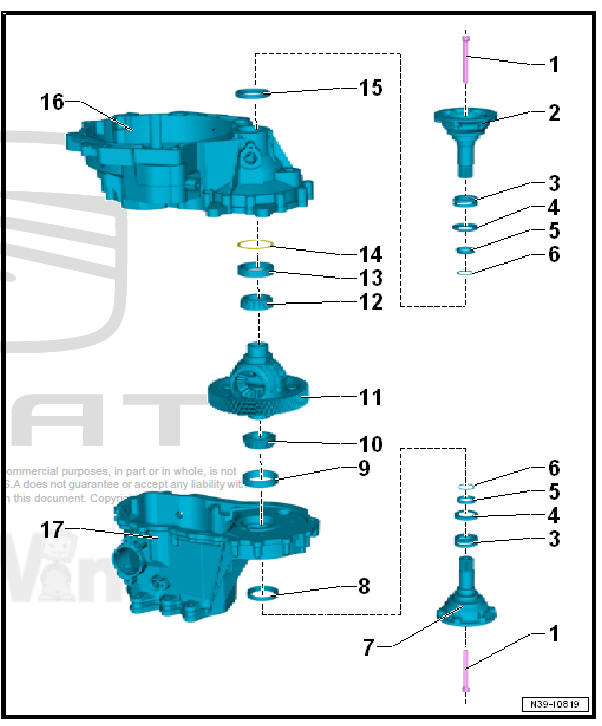 Final drive - differential