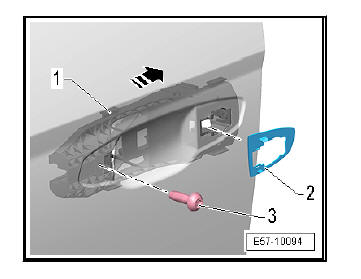 Rear doors, door components