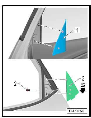 Rear doors, door components