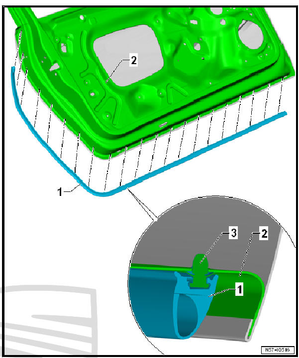 Front doors, door components, central locking