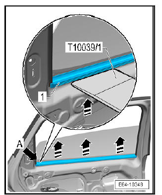 Rear doors, door components