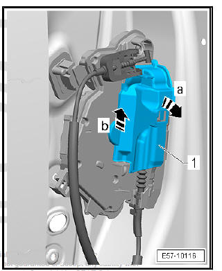 Front doors, door components, central locking