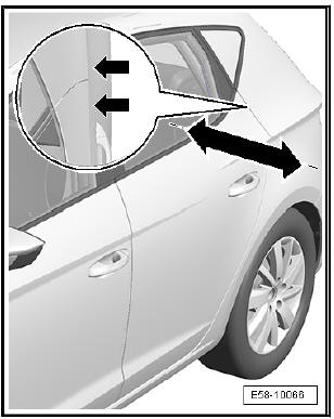 Rear doors, door components