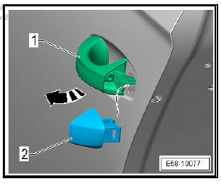 Rear doors, door components