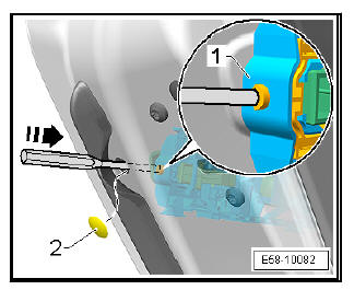 Rear doors, door components