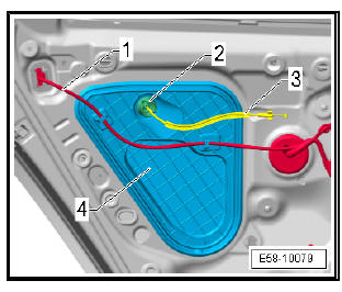 Rear doors, door components