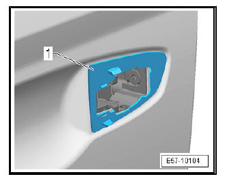 Rear doors, door components