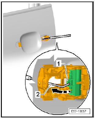 Rear doors, door components