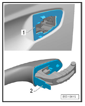 Front doors, door components, central locking