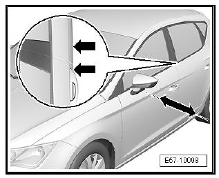 Front doors, door components, central locking