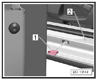 Front doors, door components, central locking