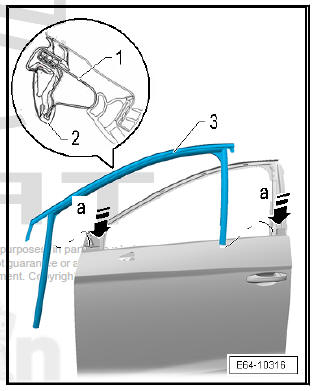 Front doors, door components, central locking