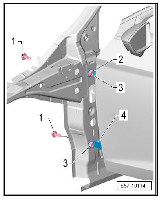 Front doors, door components, central locking