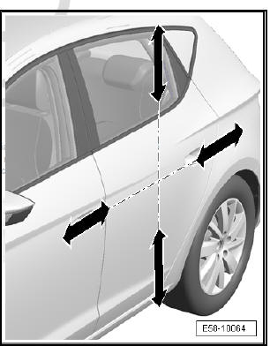 Rear doors, door components