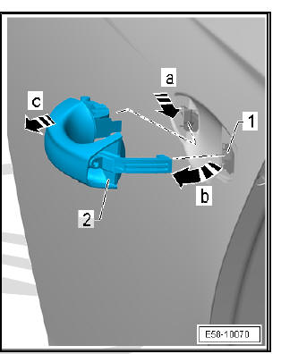 Rear doors, door components