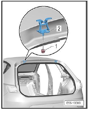 Bonnet, rear lid